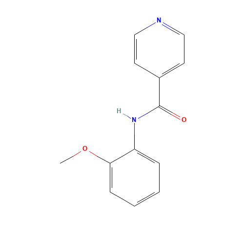 N-(2-methoxyphenyl)pyridine-4-carboxamide (CAS: 70301-28-9) - Related Chemical Product