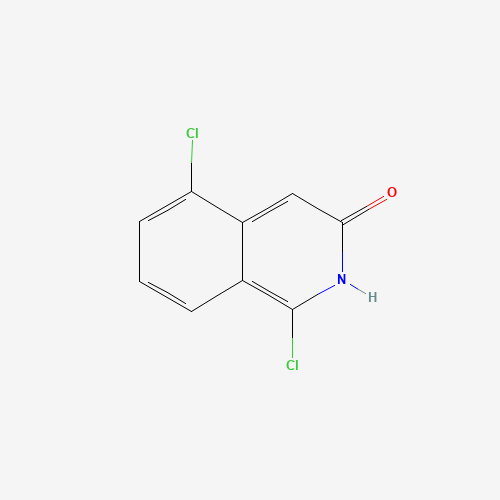 1,5-dichloro-2H-isoquinolin-3-one (CAS: 1408291-28-0) - Chemical Structure and Molecular Formula 