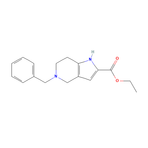 ethyl 5-benzyl-1,4,6,7-tetrahydropyrrolo[3,2-c]pyridine-2-carboxylate (CAS: 1201784-83-9) - Related Chemical Product