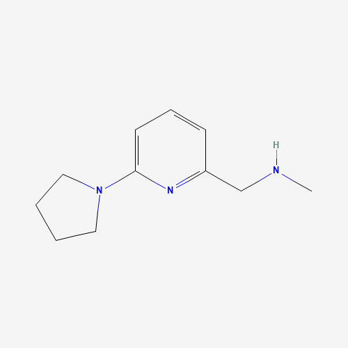 N-methyl-1-(6-pyrrolidin-1-ylpyridin-2-yl)methanamine (CAS: 884507-14-6) - Related Chemical Product