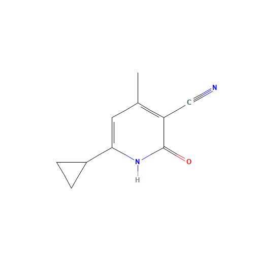 6-cyclopropyl-4-methyl-2-oxo-1H-pyridine-3-carbonitrile (CAS: 1346576-02-0) - Related Chemical Product