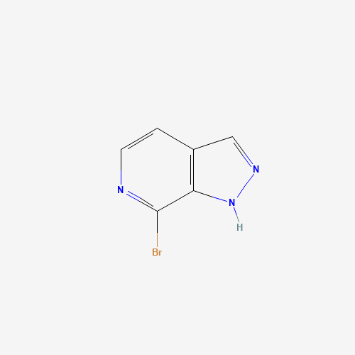 7-bromo-1H-pyrazolo[3,4-c]pyridine (CAS: 957760-11-1) - Chemical Structure and Molecular Formula 