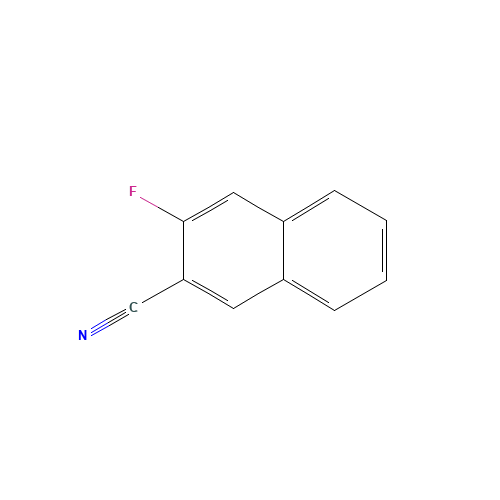 3-fluoronaphthalene-2-carbonitrile (CAS: 21597-57-9) - Related Chemical Product