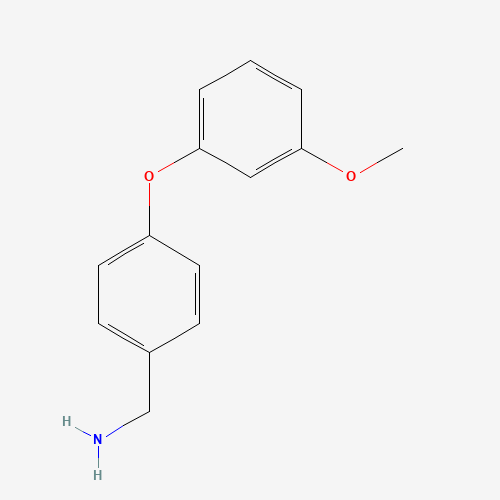 [4-(3-methoxyphenoxy)phenyl]methanamine (CAS: 270259-99-9) - Related Chemical Product