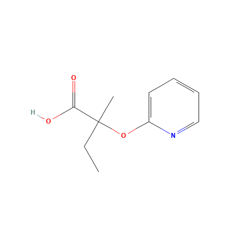 2-methyl-2-pyridin-2-yloxybutanoic acid (CAS: 605680-43-1) - Related Chemical Product