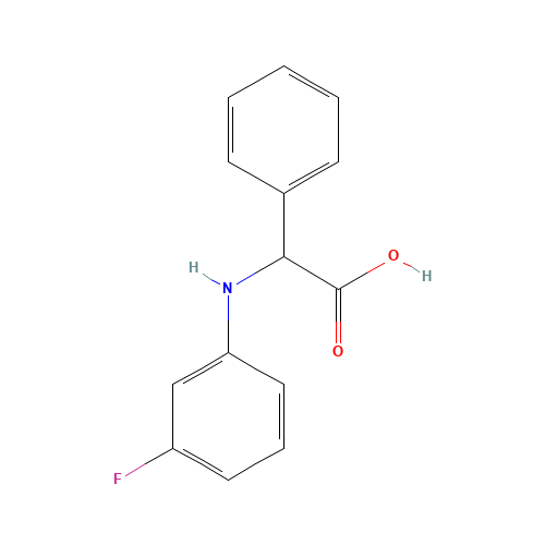 2-(3-fluoroanilino)-2-phenylacetic acid (CAS: 1103583-04-5) - Related Chemical Product