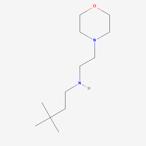 3,3-dimethyl-N-(2-morpholin-4-ylethyl)butan-1-amine (CAS: 951159-97-0) - Related Chemical Product