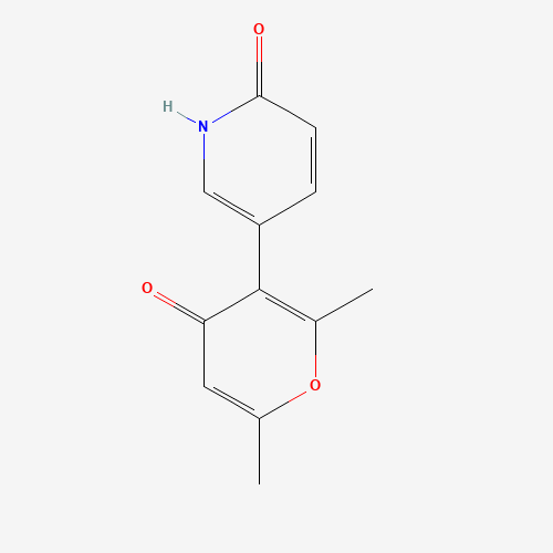 5-(2,6-dimethyl-4-oxopyran-3-yl)-1H-pyridin-2-one (CAS: 909848-43-7) - Related Chemical Product