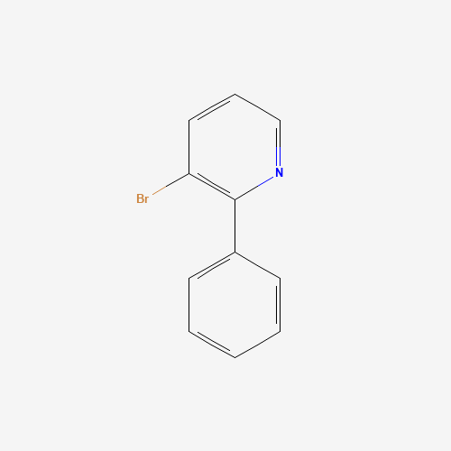 3-bromo-2-phenylpyridine (CAS: 91182-50-2) - Chemical Structure and Molecular Formula 