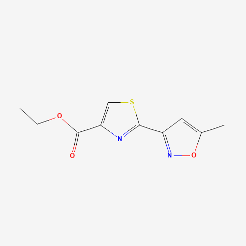 ethyl 2-(5-methyl-1,2-oxazol-3-yl)-1,3-thiazole-4-carboxylate (CAS: 175277-28-8) - Related Chemical Product