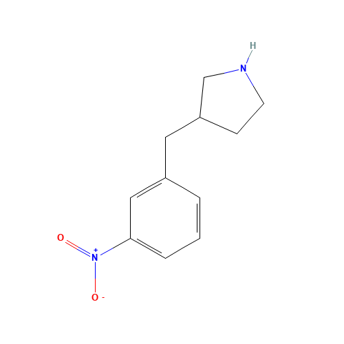 3-[(3-nitrophenyl)methyl]pyrrolidine (CAS: 1158764-66-9) - Related Chemical Product