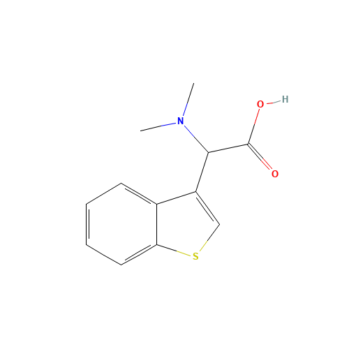 2-(1-benzothiophen-3-yl)-2-(dimethylamino)acetic acid (CAS: 1007879-04-0) - Related Chemical Product