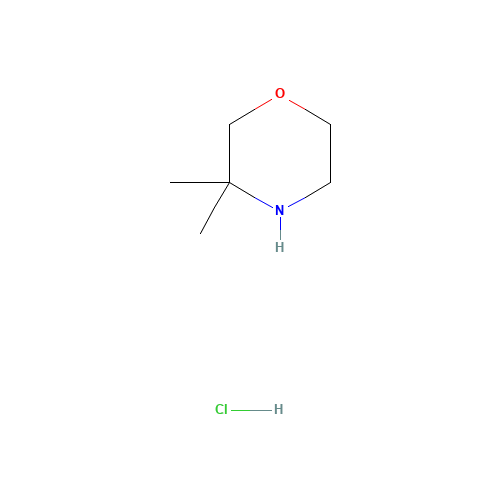 3,3-dimethylmorpholine;hydrochloride (CAS: 59229-64-0) - Related Chemical Product