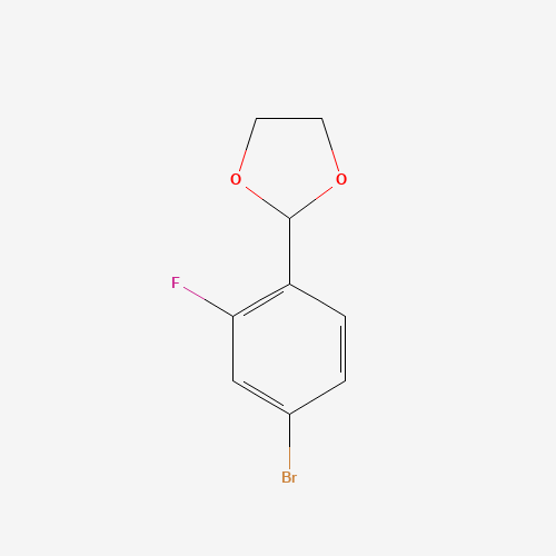 2-(4-bromo-2-fluorophenyl)-1,3-dioxolane (CAS: 248270-23-7) - Related Chemical Product