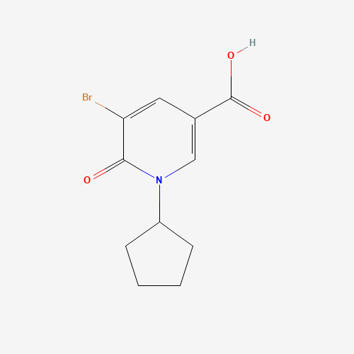 5-bromo-1-cyclopentyl-6-oxopyridine-3-carboxylic acid (CAS: 939410-25-0) - Related Chemical Product