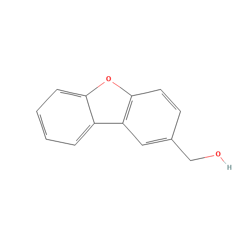 dibenzofuran-2-ylmethanol (CAS: 86607-82-1) - Chemical Structure and Molecular Formula 