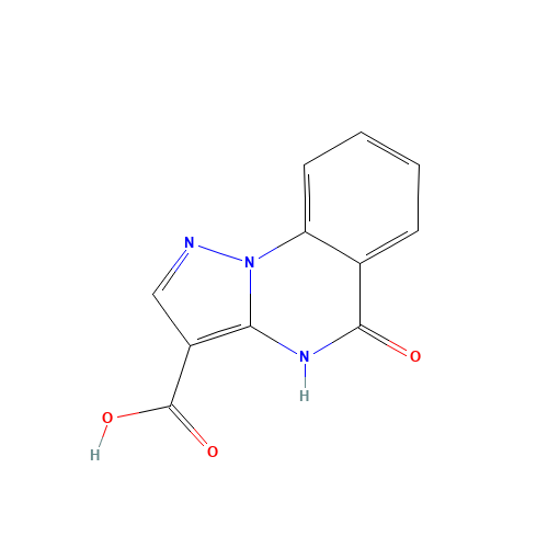 5-oxo-1H-pyrazolo[1,5-a]quinazoline-3-carboxylic acid (CAS: 25468-55-7) - Related Chemical Product