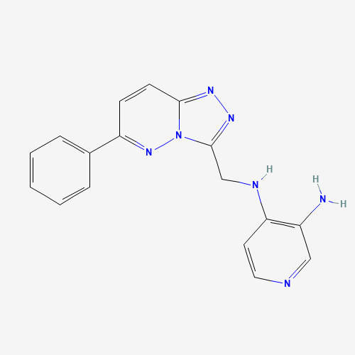 4-N-[(6-phenyl-[1,2,4]triazolo[4,3-b]pyridazin-3-yl)methyl]pyridine-3,4-diamine (CAS: 1002308-72-6) - Related Chemical Product