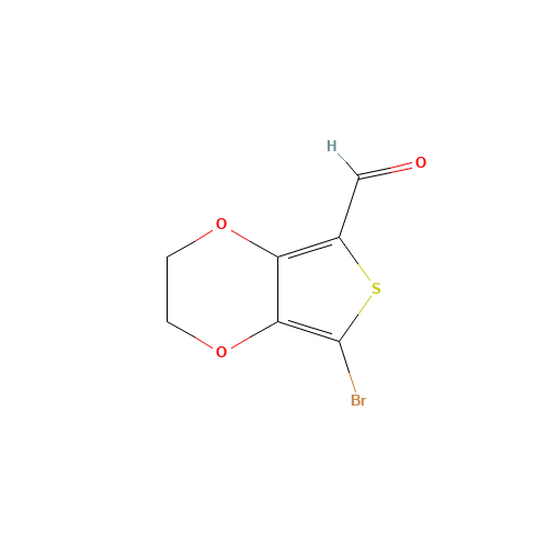 5-bromo-2,3-dihydrothieno[3,4-b][1,4]dioxine-7-carbaldehyde (CAS: 852054-42-3) - Related Chemical Product