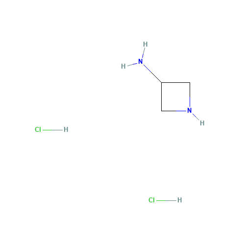 azetidin-3-amine;dihydrochloride (CAS: 102065-89-4) - Chemical Structure and Molecular Formula 