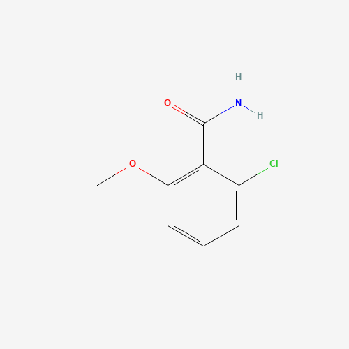 2-chloro-6-methoxybenzamide (CAS: 107485-43-8) - Chemical Structure and Molecular Formula 