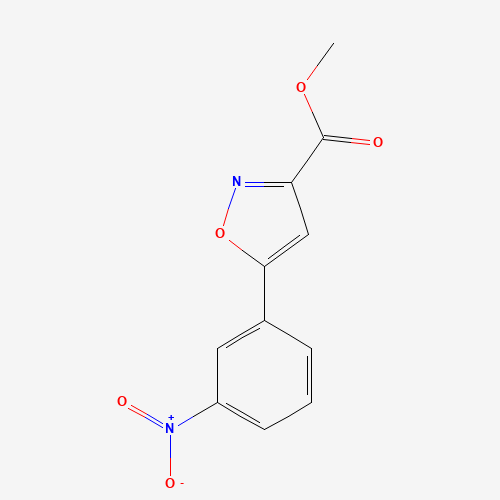 methyl 5-(3-nitrophenyl)-1,2-oxazole-3-carboxylate (CAS: 517870-18-7) - Related Chemical Product