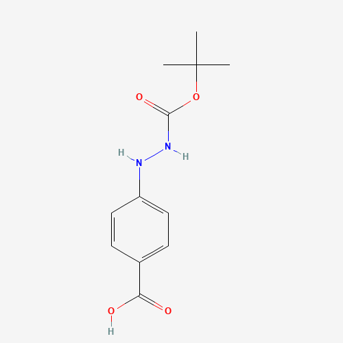 4-[2-[(2-methylpropan-2-yl)oxycarbonyl]hydrazinyl]benzoic acid (CAS: 96736-00-4) - Related Chemical Product