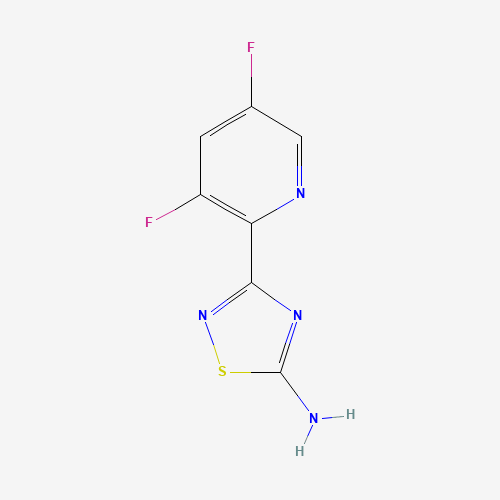 3-(3,5-difluoropyridin-2-yl)-1,2,4-thiadiazol-5-amine (CAS: 1179362-54-9) - Related Chemical Product