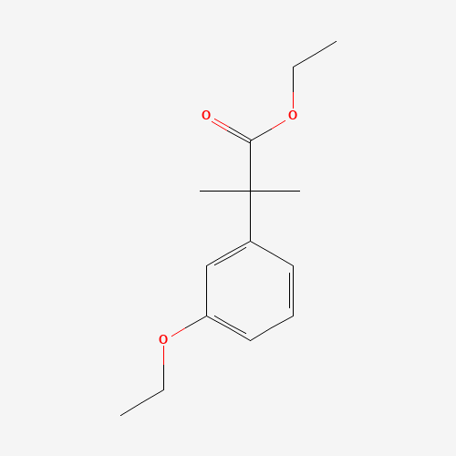 ethyl 2-(3-ethoxyphenyl)-2-methylpropanoate (CAS: 328897-98-9) - Related Chemical Product