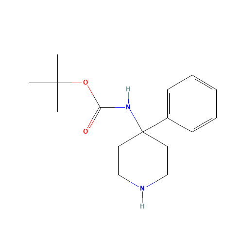 tert-butyl N-(4-phenylpiperidin-4-yl)carbamate (CAS: 178914-47-1) - Related Chemical Product