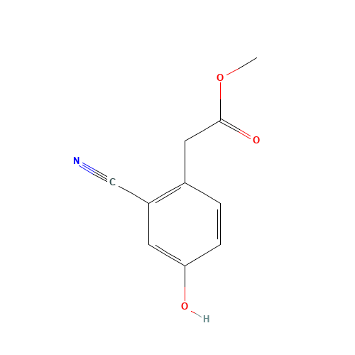 methyl 2-(2-cyano-4-hydroxyphenyl)acetate (CAS: 1261559-90-3) - Related Chemical Product