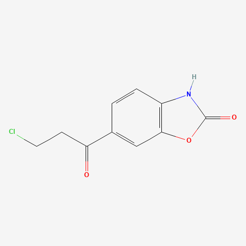 6-(3-chloropropanoyl)-3H-1,3-benzoxazol-2-one (CAS: 132383-36-9) - Related Chemical Product