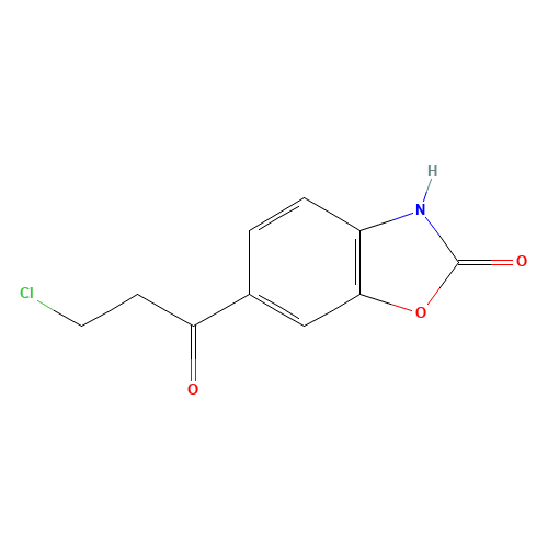 6-(3-chloropropanoyl)-3H-1,3-benzoxazol-2-one (CAS: 132383-36-9) - Related Chemical Product