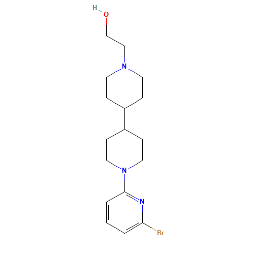 2-[4-[1-(6-bromopyridin-2-yl)piperidin-4-yl]piperidin-1-yl]ethanol (CAS: 1312464-50-8) - Related Chemical Product