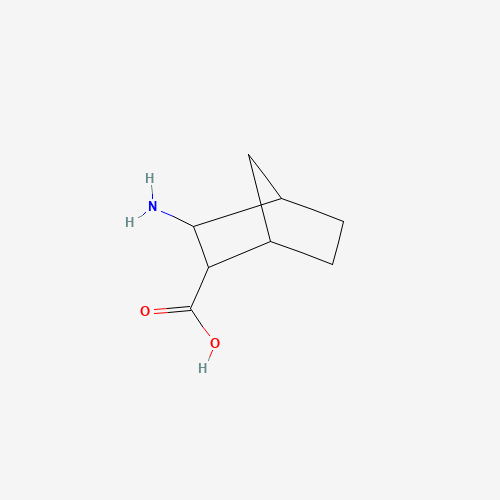 3-aminobicyclo[2.2.1]heptane-2-carboxylic acid (CAS: 76198-36-2) - Chemical Structure and Molecular Formula 