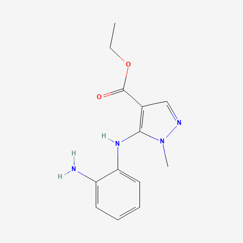 ethyl 5-(2-aminoanilino)-1-methylpyrazole-4-carboxylate (CAS: 749226-94-6) - Related Chemical Product