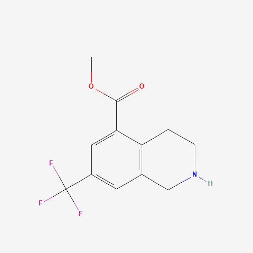 methyl 7-(trifluoromethyl)-1,2,3,4-tetrahydroisoquinoline-5-carboxylate (CAS: 625128-74-7) - Related Chemical Product
