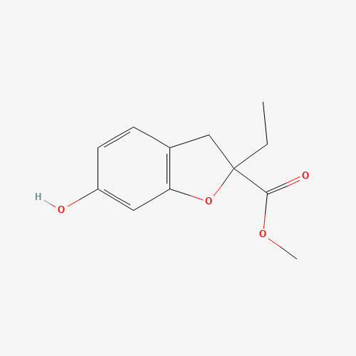 methyl 2-ethyl-6-hydroxy-3H-1-benzofuran-2-carboxylate (CAS: 653578-60-0) - Related Chemical Product