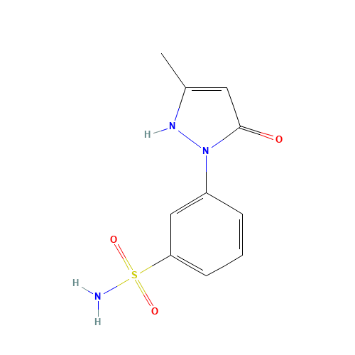3-(5-methyl-3-oxo-1H-pyrazol-2-yl)benzenesulfonamide (CAS: 529502-84-9) - Related Chemical Product