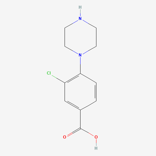 3-chloro-4-piperazin-1-ylbenzoic acid (CAS: 1197193-06-8) - Related Chemical Product