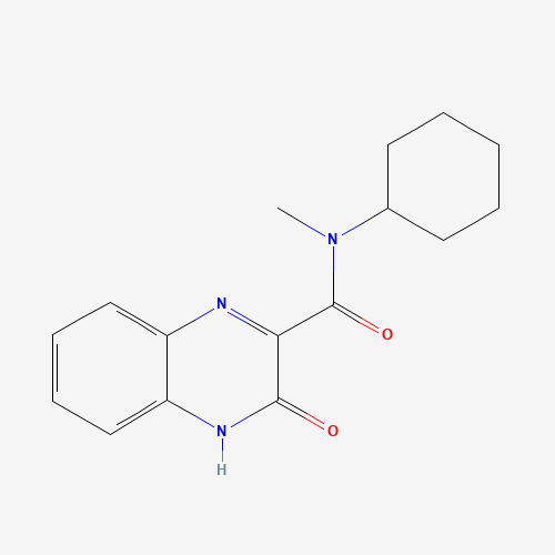 N-cyclohexyl-N-methyl-3-oxo-4H-quinoxaline-2-carboxamide (CAS: 1374849-34-9) - Related Chemical Product
