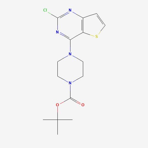 tert-butyl 4-(2-chlorothieno[3,2-d]pyrimidin-4-yl)piperazine-1-carboxylate (CAS: 1197237-53-8) - Related Chemical Product
