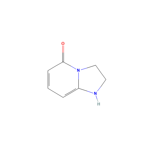 2,3-dihydro-1H-imidazo[1,2-a]pyridin-5-one (CAS: 1000981-77-0) - Chemical Structure and Molecular Formula 