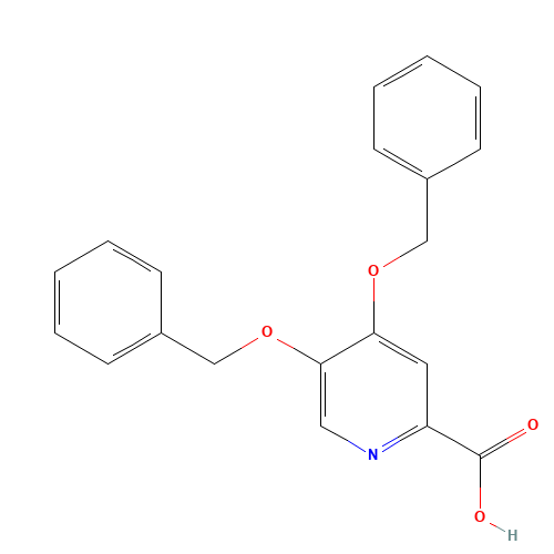 4,5-bis(phenylmethoxy)pyridine-2-carboxylic acid (CAS: 112334-46-0) - Related Chemical Product