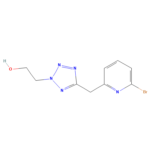 2-[5-[(6-bromopyridin-2-yl)methyl]tetrazol-2-yl]ethanol (CAS: 1093880-83-1) - Related Chemical Product