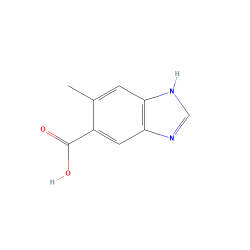 6-methyl-1H-benzimidazole-5-carboxylic acid (CAS: 10351-76-5) - Related Chemical Product