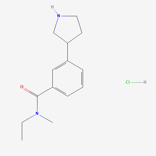 N-ethyl-N-methyl-3-pyrrolidin-3-ylbenzamide;hydrochloride (CAS: 1223748-27-3) - Related Chemical Product