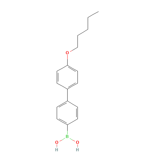 [4-(4-pentoxyphenyl)phenyl]boronic acid (CAS: 158937-25-8) - Related Chemical Product