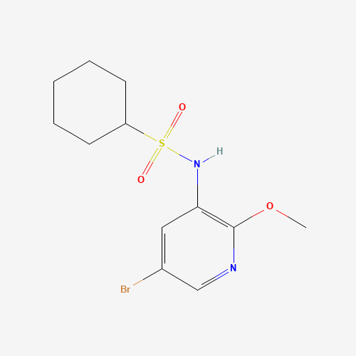 N-(5-bromo-2-methoxypyridin-3-yl)cyclohexanesulfonamide (CAS: 1086063-50-4) - Related Chemical Product