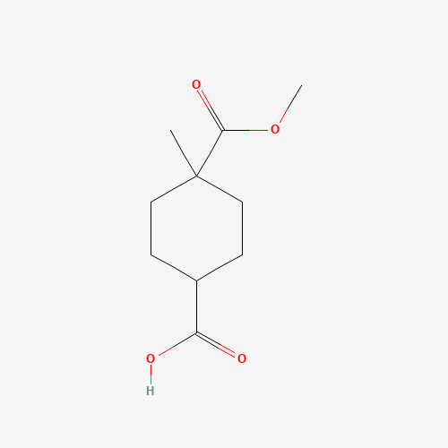 4-methoxycarbonyl-4-methylcyclohexane-1-carboxylic acid (CAS: 1056639-33-8) - Related Chemical Product